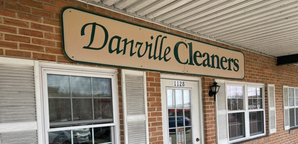 Danville cleaners external photo